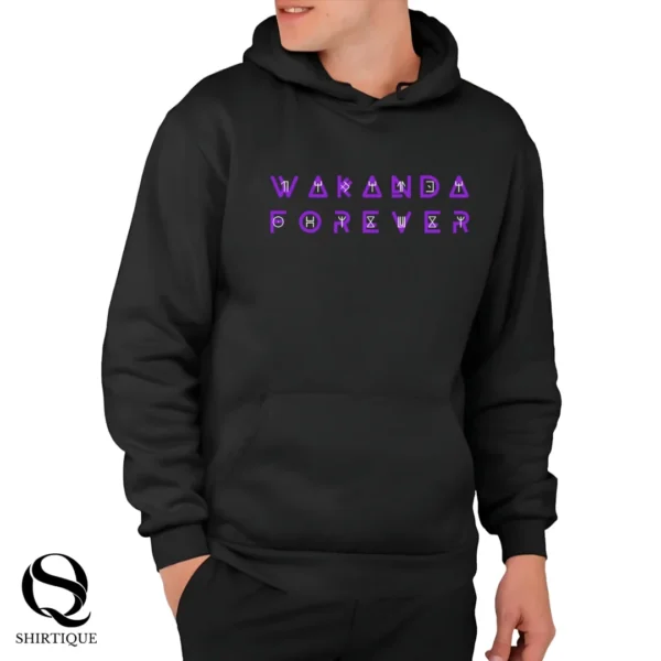 Wakanda Forever Hoodie - Image 2