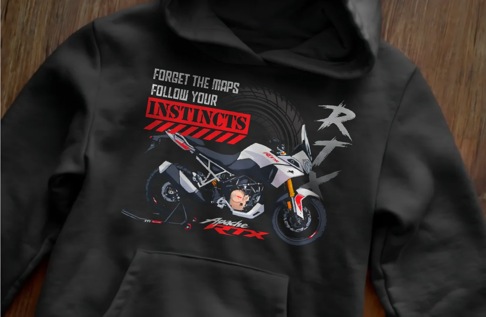 RTX 300 H 1 tvs-apache-rtx300-hoodie-shirtique